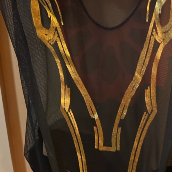 ATAVARIA - swimsuit - Embelisshed and mesh front. size small New No Tag - Picture 7 of 11